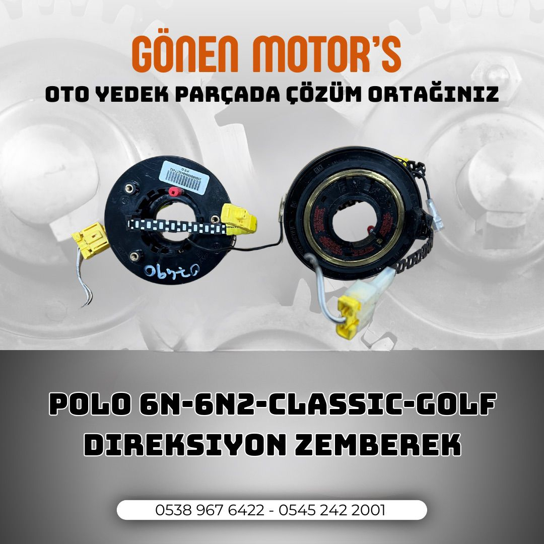 023 - POLO 6N / CLASSİC AİRBAGLİ TİP DİREKSİYON ZEMBEREĞİ